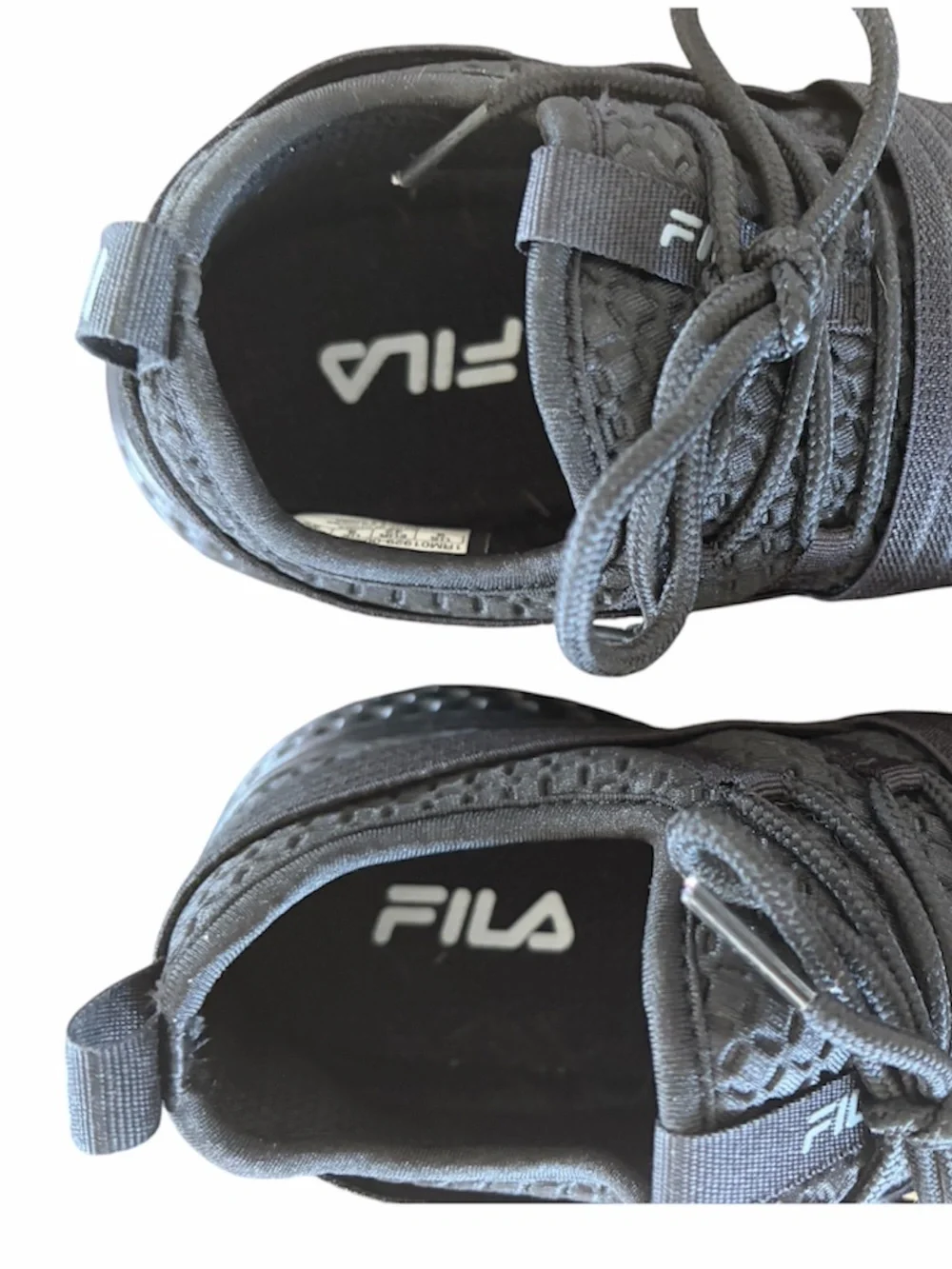 FILA Fondato 19 Energized Running Shoe Black/Gray Colorway Size 9
